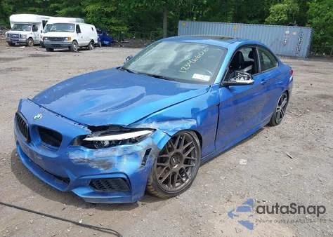 2018 BMW M240I xDrive из США, поврежденный, VIN WBA2J7C5XJVD60578